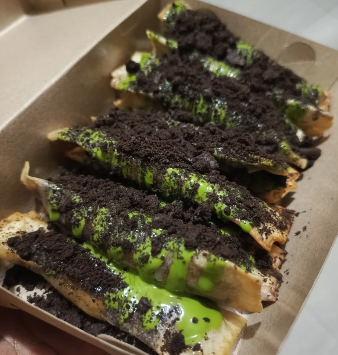 Lumpia Pisang Greentea